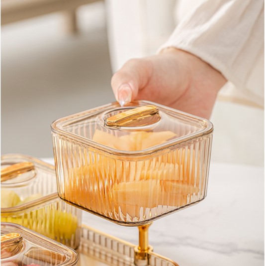 Snack tray with compartment (Wadah Kueh Raya)