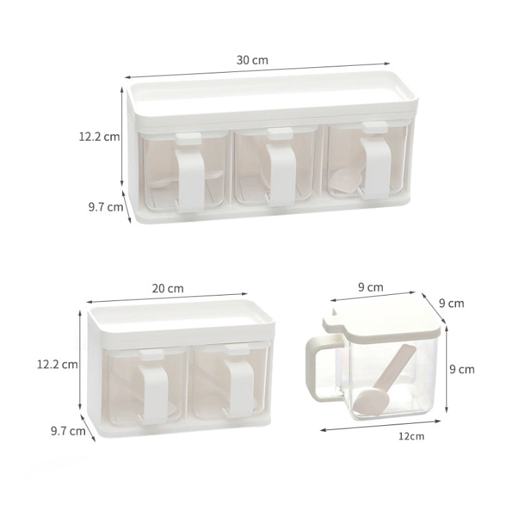Seasoning / spice containers (Japanese-style)