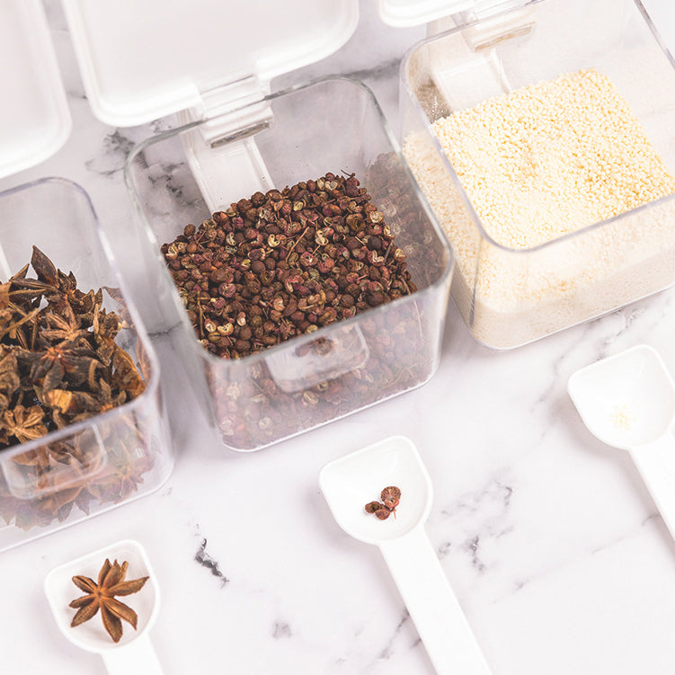 Seasoning / spice containers (Japanese-style)